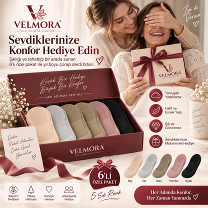 Velmora™ Yastıklamalı Konfor Çorabı