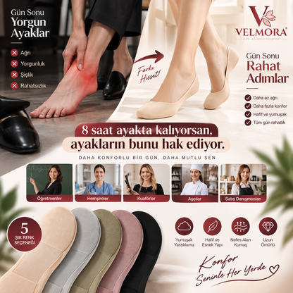 Velmora™ Yastıklamalı Konfor Çorabı