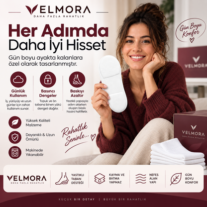 Velmora™ Yastıklamalı Konfor Çorabı